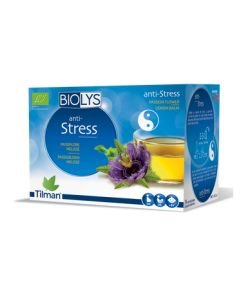 Anti-stress infusion (passionflower-lemon balm) BIO, 24 sachets